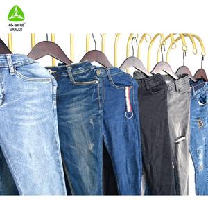 Abbigliamento Usato da <span class=keywords><strong>Donna</strong></span> Jeans Usati Vestiti Usati all'Ingrosso in Balle - Product Image 1