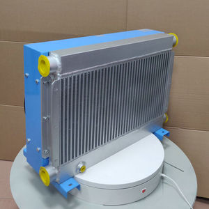 A250T DC Hydraulic Heat Exchanger Air Cooler Aluminum Alloy <b>Radiator</b> For Retrofit Upgrade Vertical Type - Product Image 1