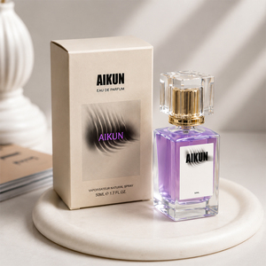 Aikun Luxury Square Glass Crystal Cap Colorful Liquid Long Lasting Perfume Set For Women Gift <b>Box</b> Wholesale Fragrance Supplier - Product Image 2