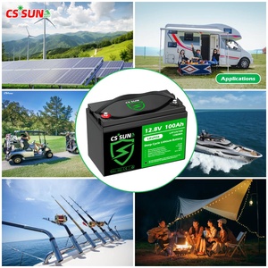 CSSUN 12V 100AH 200AH 300AH长循环寿命锂电池，内置BMS Callie LFP12V100 - Product Image 5