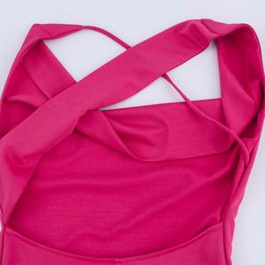 Robe longue élégante sans manches et dos nu pour femme, collection Printemps 2025, style chic vintage, couleur unie, nouvelle mode féminine / Vestido - Product Image 4