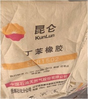 SBR 1502 caoutchouc styrene-butadiène caoutchouc 1500 1712 1717 styrene-butadiène caoutchouc de chine Kunlun ou Sinopec marque