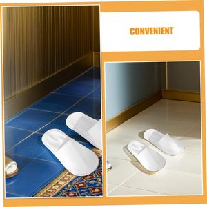 Chaussons jetables pour invités, chaussons de spa, chaussons d'hôtel en vrac, chaussons jetables pour la maison, chaussons de voyage en vrac - Product Image 5