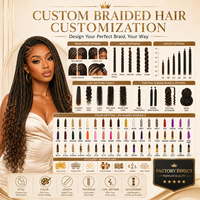 Extensions de cheveux Remy européens de 12 pouces, double trame, teints, micro-boucles, qualité 12A, vierges, ondulations profondes, Capelli