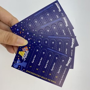 Produttore di Biglietti della Lotteria a Strappo, Biglietti a Strappo, Carte della Lotteria da Sfilacciare, Carte della Lotteria da Sbloccare - Product Image 5