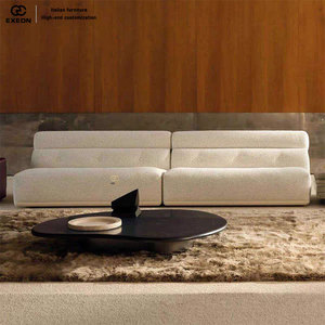 Nuevo Juego de Sofás de Terciopelo de Lujo con Diseño Italiano de Alta Gama <span class=keywords><strong>2026</strong></span> para Sala de Estar de Villa, Juego de Sofás Creativo - Product Image 3