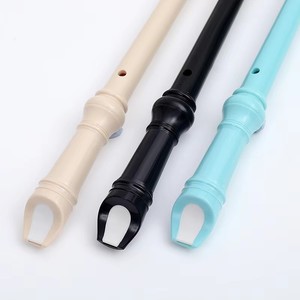 Flûte verticale en plastique pour étudiant transfrontalier pour l'exportation Flûte alto de style allemand à 8 trous Flûte blanche <span class=keywords><strong>Vente</strong></span> directe d'usine Verticale - Product Image 5