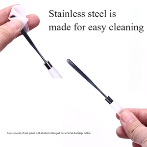 Stainless Steel <b>Nail</b> Art Glue Stirring Stick Gel Polish Mixing Tool for UV Gel Manicure Application - Product Image 6