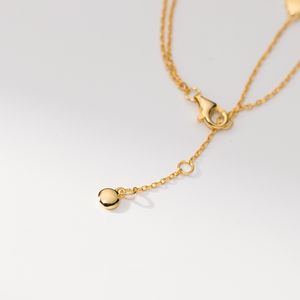 2025 Bijoux de Mode Bracelet Fleur Trèfle en Argent 925 pour Femme Plaqué Or 18K Ornement de <span class=keywords><strong>Main</strong></span> en Argent Sterling Chaîne - Product Image 6