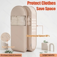 Housse de protection anti-poussière pour vêtements Lovi LW-180, durable, réutilisable, pour doudounes, 100% polyester, anti-poussière