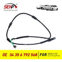 SENP 34356792568 34356789080 Sensor de desgaste electrónico de pastillas de freno delantero para BMW X5 F15 X6 F16