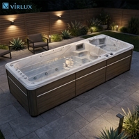 Virlux V8002 Acryl-Aufstellpool Rechteckig - Langlebig & Umweltfreundlich