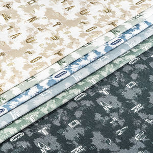 Tissus pour vêtements en gros : Chemises à imprimé abstrait léger, Popeline, Sergé, Satin tissé, Polyester peigné écologique, Impression numérique - Product Image 3