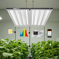 Série économique en gros : Lampe de culture LED pliable 1000W à spectre complet IP65 en aluminium avec support de floraison