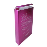 Vente en gros de masques faciaux personnalisés avec impression, emballage en papier, masque facial, boîte cosmétique avec impression à chaud