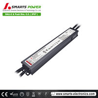 Gabinete lineal de aluminio a prueba de agua Transformador Led Corriente constante 700mA Inteligente DALI-2 PUSH Controlador Led regulable 20W