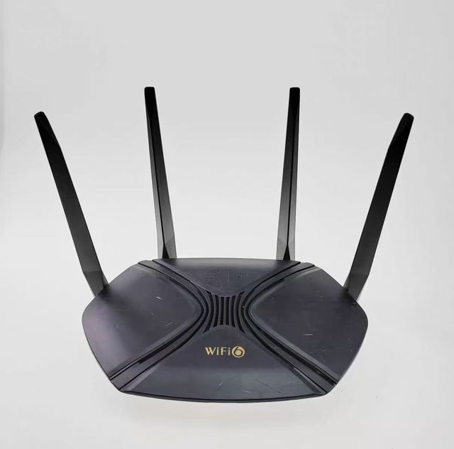 Original ZXHN E1600 AX1800 WiFi6 Dual Band Gigabit Router with 4 Antennas and One Click Mesh Networking Firmware in English