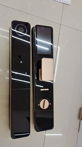 Kunci Pintu Otomatis Anti Air dengan Pengenal Wajah, Pembaca Vena Telapak Tangan, Sidik Jari, Kode, Kamera Mata Kucing, Interkom Video, Tuya Wifi, Zigbee - Product Image 6