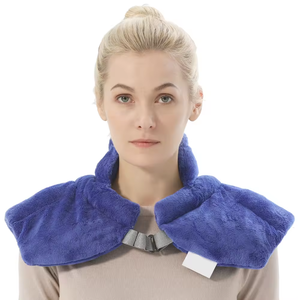 Almofada aquecedora para micro-ondas com peso aromaterapia saco de trigo aquecedor de ombro e pescoço para alívio da dor - Product Image 2