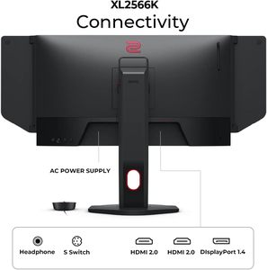 <span class=keywords><strong>Zowie</strong></span> มอนิเตอร์เกม TN <span class=keywords><strong>360Hz</strong></span> 24.5 XL2566K | ความชัดเจนในการเคลื่อนไหวระดับ XL dyac | 1080P | การตั้งค่าหุ้น | เมนูด่วนที่กำหนดเอง | S - Product Image 2