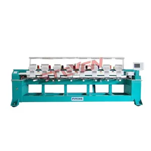 Chine Fournisseur 8 têtes Chapeau Broderie Machines FT-ECT908 Tubercule Machine À Broder