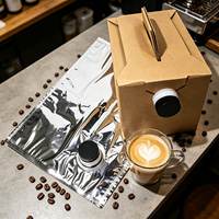 Boîte en carton personnalisable et poche souple en plastique 3L 5L, distributeur de vin Bag-in-Box, boîte en papier pour vin