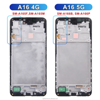 Écran LCD de remplacement OLED pour téléphone portable Samsung A16-Clarté d'affichage supérieure et réponse tactile Expédition rapide