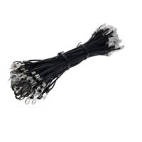 Sensor Suhu Termistor NTC Xinshiheng dengan Cincin Logam Kustom 10k 3435 3950, Kabel XLPE PTFE PVC Tahan Air untuk Pengelasan