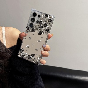 Funda Protectora 2 en 1 Simple para Samsung S26 Ultra con Superficie de Espejo con Incrustaciones de Diamantes, Antigolpes para la Serie Samsung <span class=keywords><strong>S</strong></span> - Product Image 4