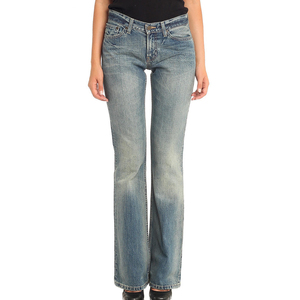 Jean slim déchiré pour femme, coupe ajustée, taille haute, extensible, nouveau style, qualité supérieure, décontracté, tendance, longueur complète - Product Image 1