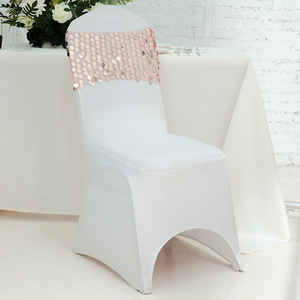 양면 큰 스팽글 의자 다시 장식 육각 그물 의자 새시 디자인 홈 호텔 결혼식 연회 활 패턴 새시 - Product Image 4