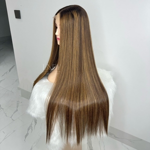 Gran oferta Super doble dibujado vietnamita virgen cabello humano hueso recto Vietnam extensión de cabello humano - Product Image 4