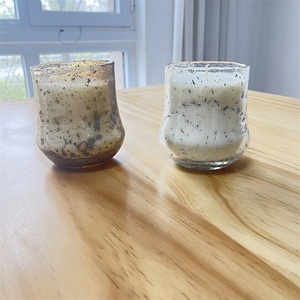 Beladies 8 10 12 14 16 oz nến thơm gói container Nhà cung cấp bán buôn mini sang trọng bao bì rỗng lọ thủy tinh cho nến - Product Image 3