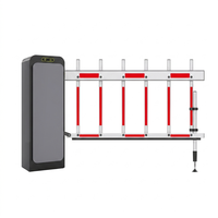 Barrière levante intelligente OEM personnalisée, bras de déclenchement automatique anti-écrasement, divers types de bras pour stations de péage et accès commercial