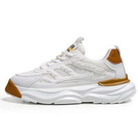 Y vente chaude chaussures pour hommes respirant bas semelle épaisse baskets décontractées course éveil style hommes chaussures