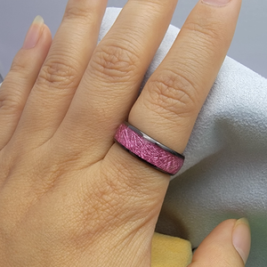 Wood Grain Ceramic NFC <b>Ring</b> NTAG216 888 Bytes Memory Programmable <b>Smart</b> <b>Ring</b> Laser Engraving Custom Logo Waterproof 13.56MHz - Product Image 6