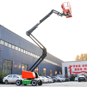 Piattaforma Elevatrice Idraulica Articolata 12m Elettrica <span class=keywords><strong>per</strong></span> Installazione Cartelloni Pubblicitari - Product Image 2