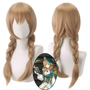 La Nouvelle Perruque de Cosplay Saint Daisen Lisa, la Peau du Seigneur, avec Tresses Doubles Cachées et Haut de Tête Effet Cuir Chevelu Réel - Product Image 1