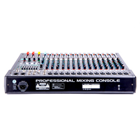 Console de mixage audio professionnelle XF-16 pour la maison, 16 voies, USB, Bluetooth, son surround, matériau métallique, MP3 pour spectacles sur scène, en direct