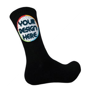 U-meging kaus kaki kustom warna polos <span class=keywords><strong>diabetes</strong></span>, kaus kaki Patch bordir serat bambu uniseks kustom warna polos untuk pria - Product Image 1