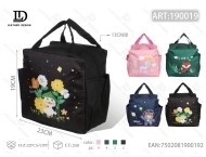 กระเป๋าเก็บความเย็นลายการ์ตูนแบบถือ  ผ้าไม่ทอ ปิดซิป  เก็บความเย็นสำหรับใส่อาหารกลางวัน - Product Image 1