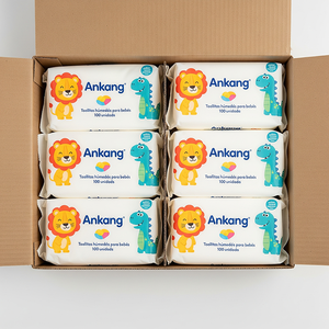 Fournisseur OEM de lingettes pour bébés en gros, lingettes humides pour bébé, 140 lingettes pour bébé - Product Image 3