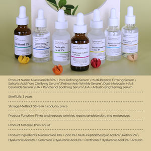 Suero Facial con Vitamina C para el Cuidado de la Piel, Iluminador, Reafirmante y Antiarrugas, Suero Facial con Niacinamida Ordinaria al por Mayor - Product Image 3