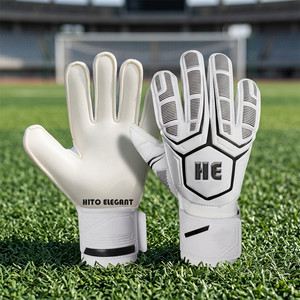 Gants de gardien de but de football professionnels de haut niveau, gants de gardien de but en latex allemand de 4 mm, personnalisation du logo, gants de gardien de but - Product Image 3