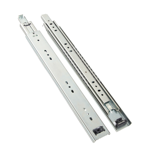 53 Heavy-Duty Ball Bearing Drawer Runners Cold-Rolled Steel Furniture Telescopic Drawer Slide Rail