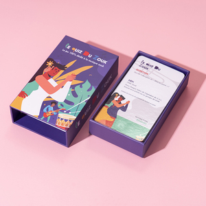 Offre Spéciale : Jeu de Cartes de <span class=keywords><strong>Quiz</strong></span> Musical Personnalisé – Écologique, Impression de Haute Qualité, Fabrication OEM/ODM pour Activités de Fête - Product Image 2
