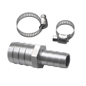 Kit adaptador reductor de manguera de 3/4 a 1/2 pulgada |   Abrazaderas de Acero Inoxidable 304 para Reparación de Líneas de Combustible y Aire - Product Image 3