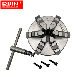 Sanou thương hiệu <span class=keywords><strong>6</strong></span> hàm tự định tâm <span class=keywords><strong>Chuck</strong></span> K13-125 Hướng dẫn sử dụng kim loại <span class=keywords><strong>Lathe</strong></span> <span class=keywords><strong>Chuck</strong></span> đường kính 125mm cho mini <span class=keywords><strong>Lathe</strong></span> - Product Image 1