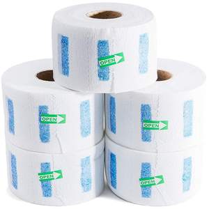 Hygiénique Barber Coiffeurs Salon Jetable Imperméable Cou/Collier <span class=keywords><strong>De</strong></span> Bande <span class=keywords><strong>De</strong></span> Papier - Product Image 1