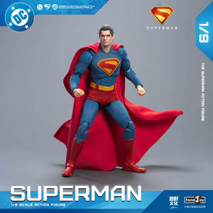 Figura de Acción Fondjoy DC <span class=keywords><strong>Superman</strong></span> Edición de Lujo Modelo Original Auténtico Escala 1/9 19cm/7.6in Juguete Coleccionable de Regalo - Product Image 4